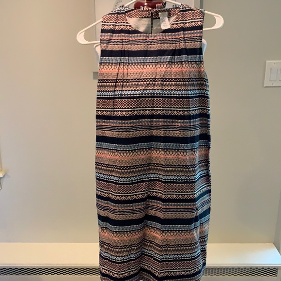 J.Crew Kids patterned shift dress - Picture 1 of 1
